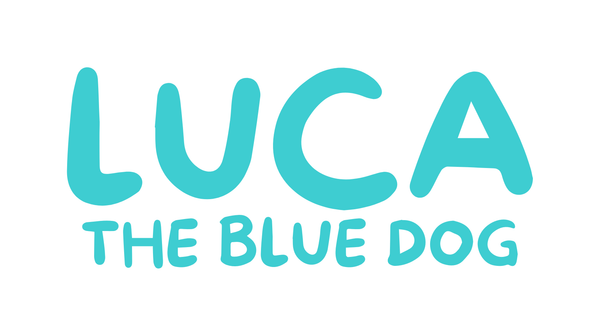 Luca the blue dog